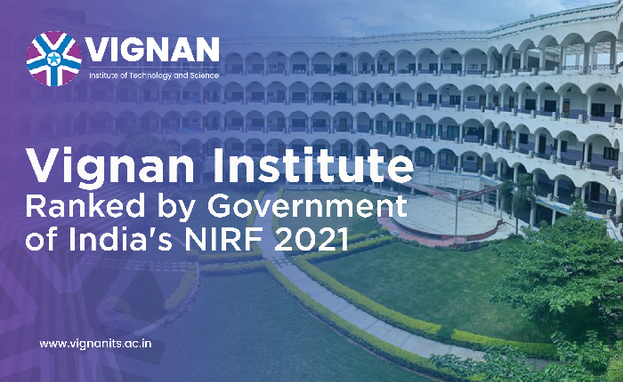Vignan Institute ranked by NIRF